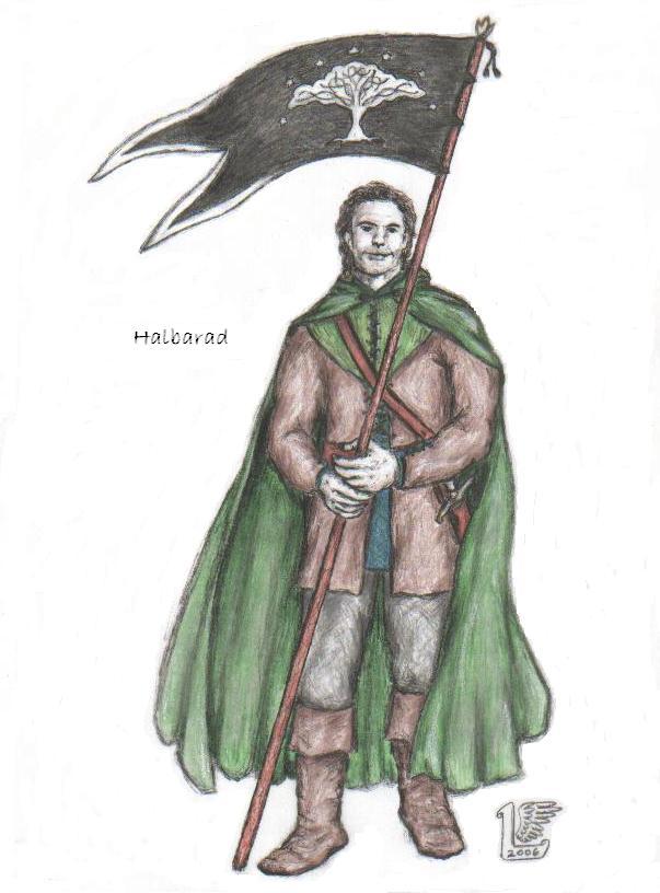 "Halbarad" by Elwing-(V)